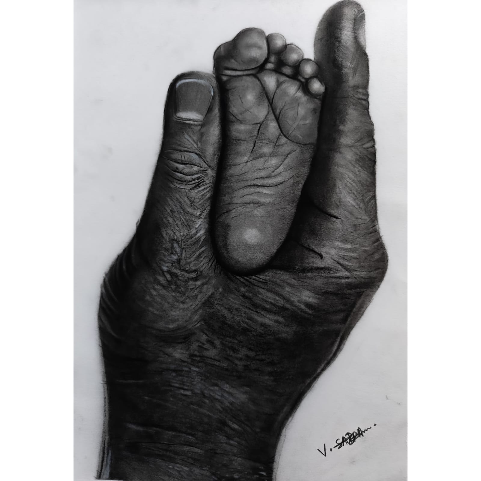 Charcoal Art 3